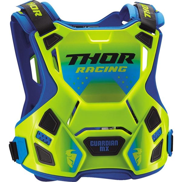 Colete Proteção Thor MX Fluo / Azul 0