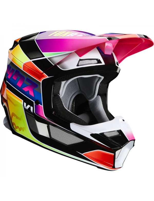 Capacete Fox V1 Criança Rosa 0
