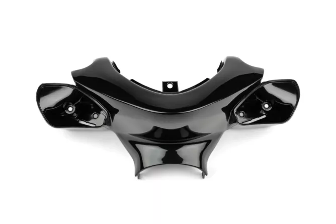 Plástico Frente Luzes Aerox Preto 0