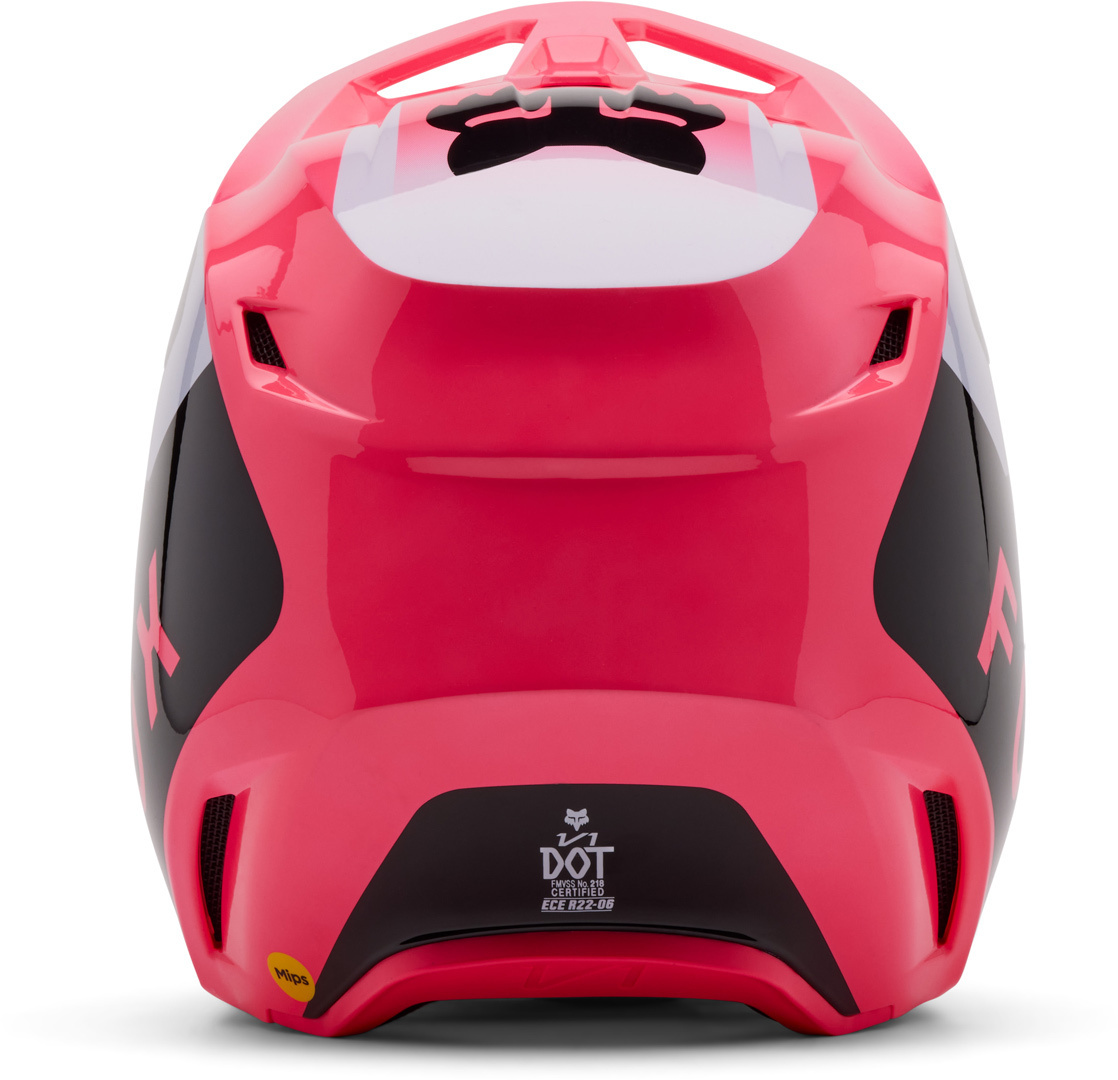 Capacete Fox V1 Lux Rosa 5