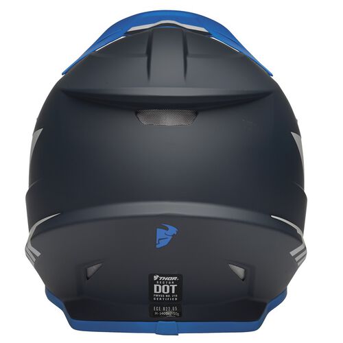 CAPACETE THOR SECTOR CHEV AZUL/CINZA 2