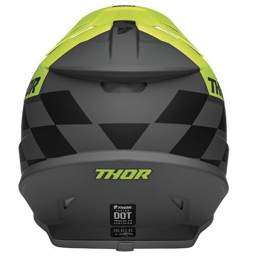 CAPACETE THOR SECTOR BIRDRK CINZA/ACID 2