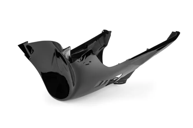 PLASTICO BAIXO PRETO AEROX 0