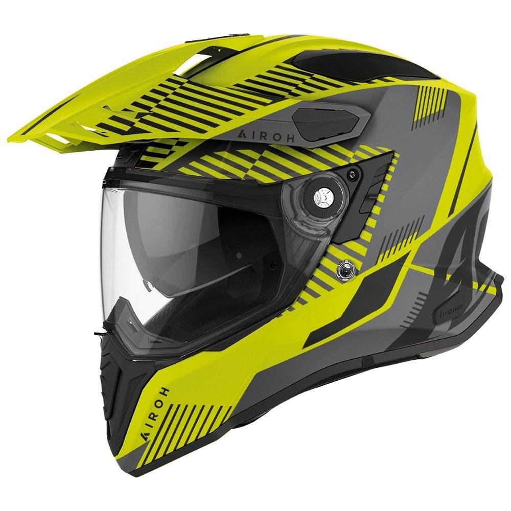 Capacete Airoh Commander Boost Laranja Matt 0