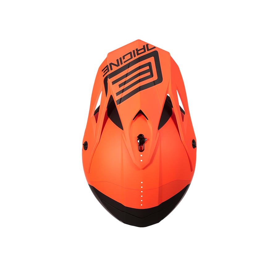 CAPACETE ORIGINE HERO MX FLUO LARANJA/PRETO MATT 1