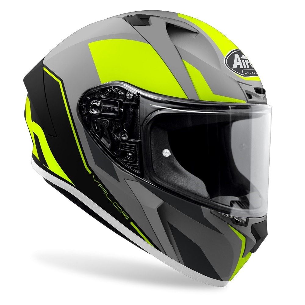 CAPACETE AIROH VALOR WINGS AMARELO MATT 2