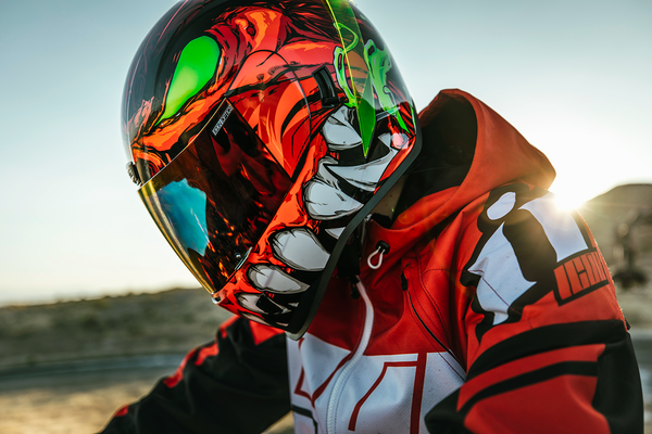 CAPACETE ICON AFRM VERMELHO 2