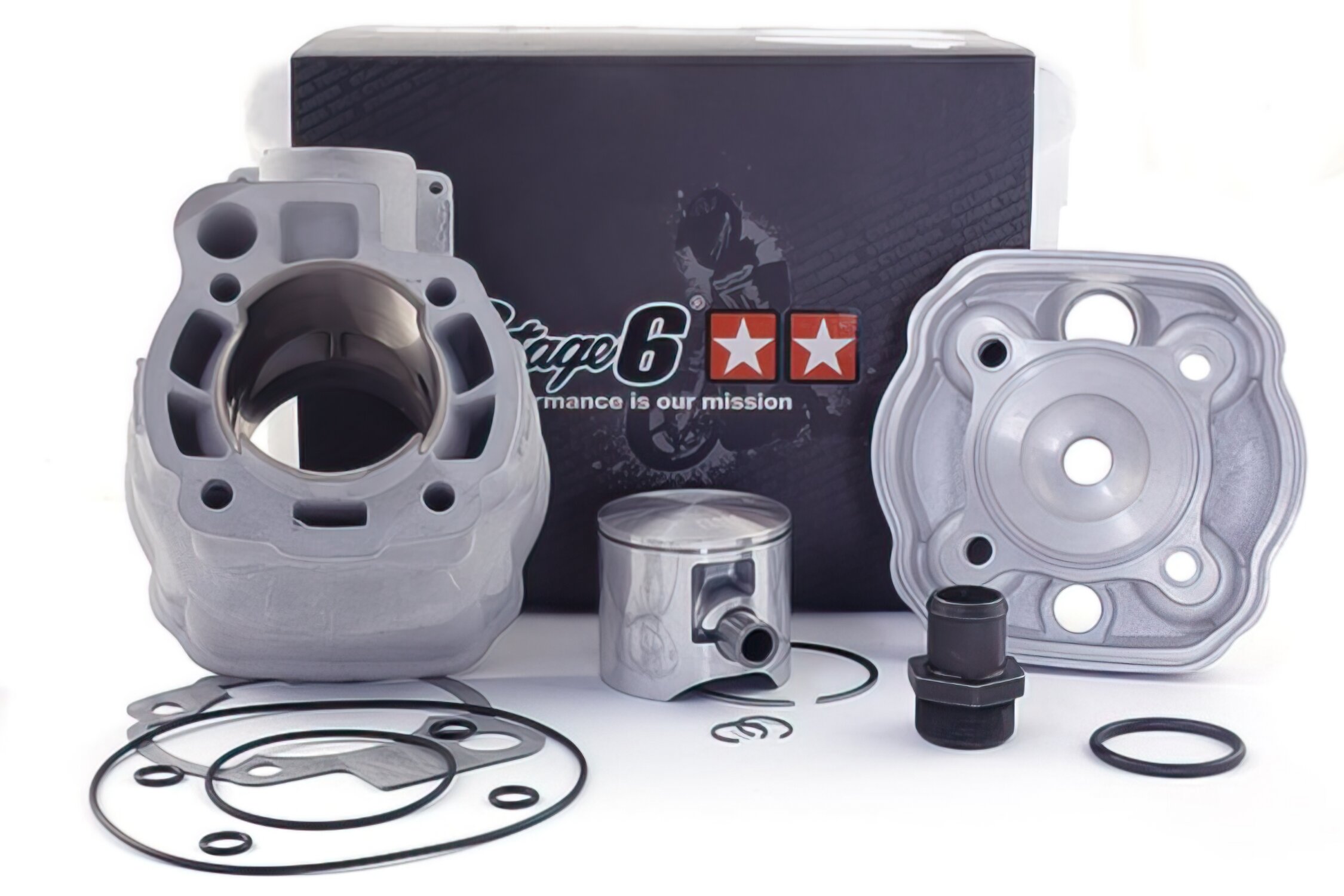 CILINDRO KIT STAGE6 ALUMINIO 77CC BIG RACING DT50X AM6 0