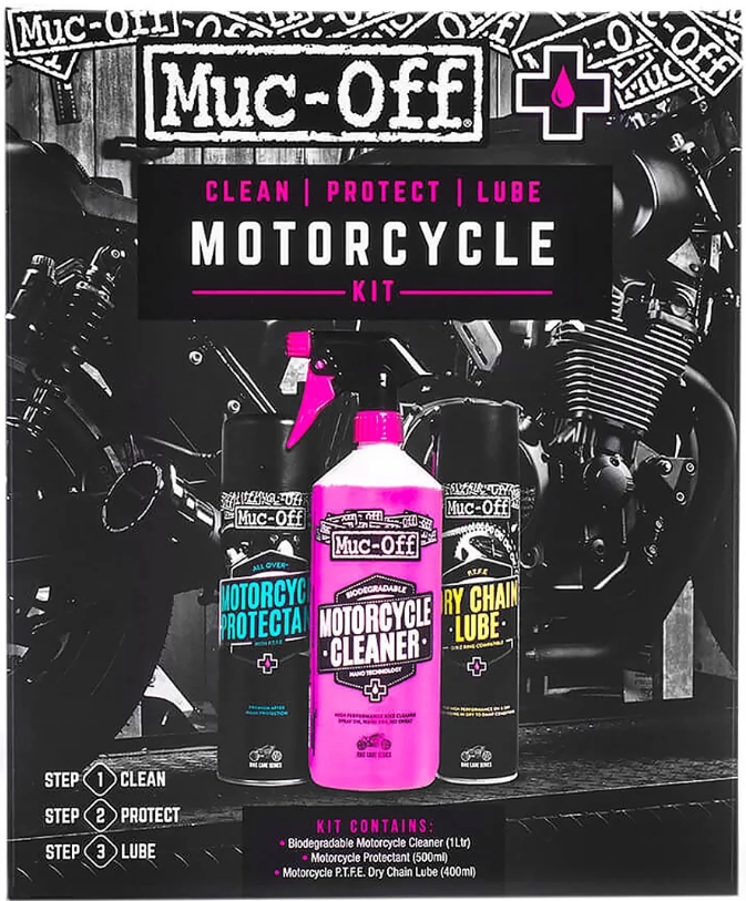 MUC-OFF KIT COMPLETO LIMPEZA/PROTECAO/LUBRIFICACAO 672 0