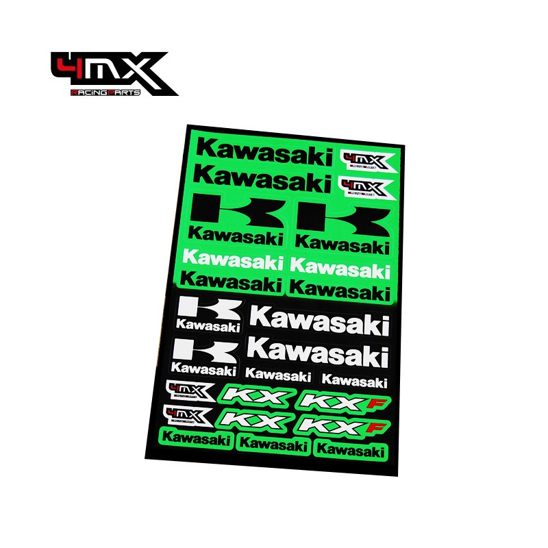 Kit Autocolantes 4MX A3 Kawasaki 0