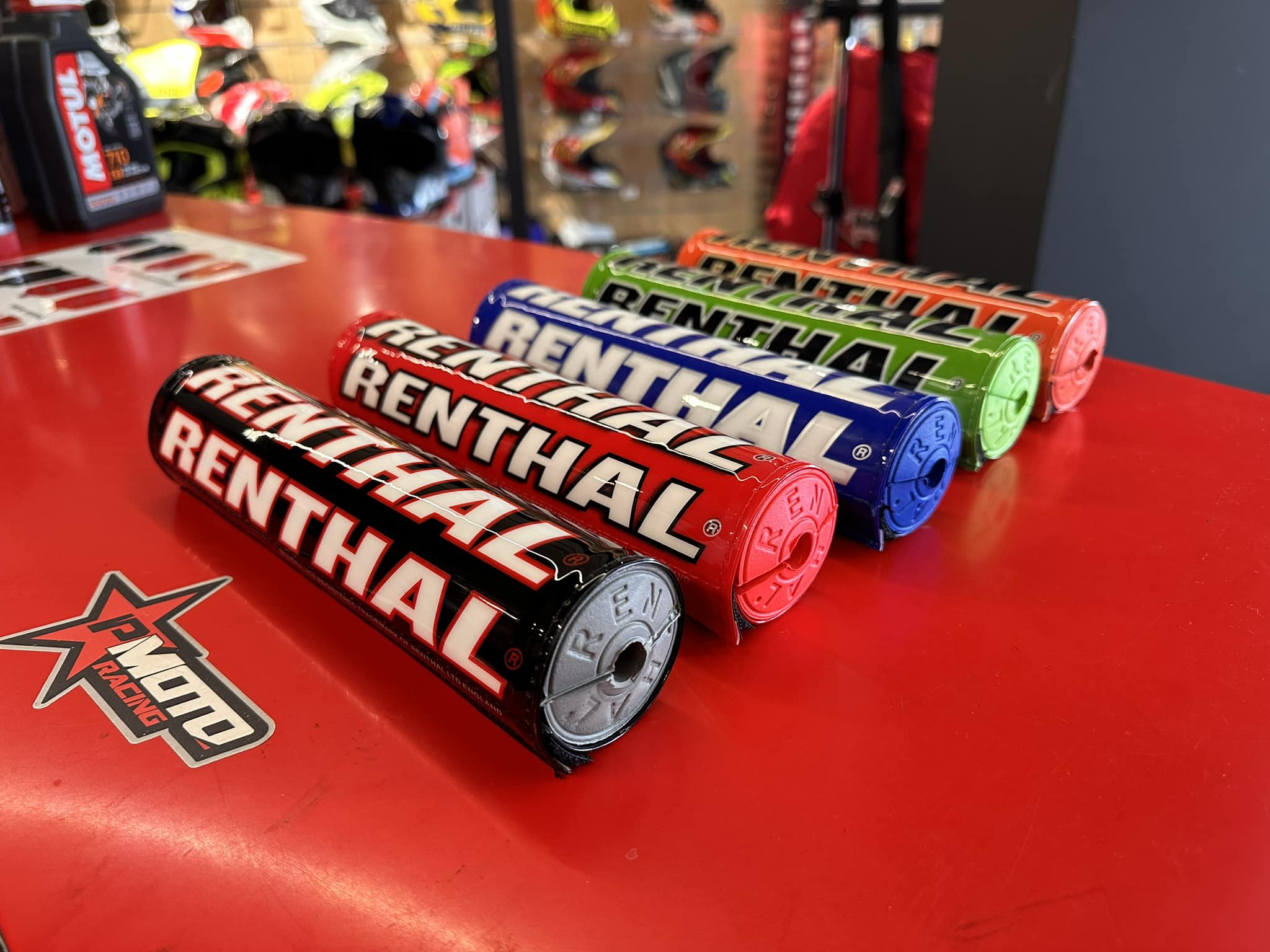 Almofada Guiador Renthal Sx Vermelho 1