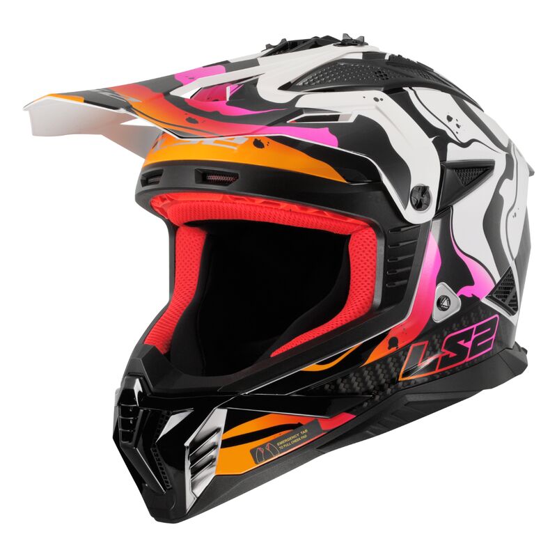 Capacete LS2 MX708 Wash Branco 0