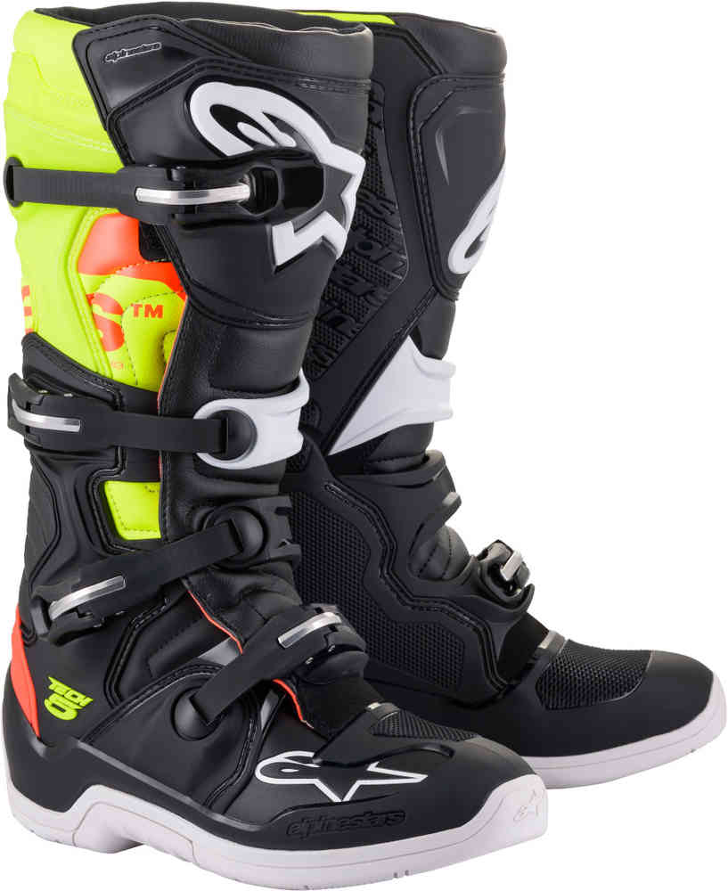 BOTA ALPINESTARS TECH5 PRETO/VERM