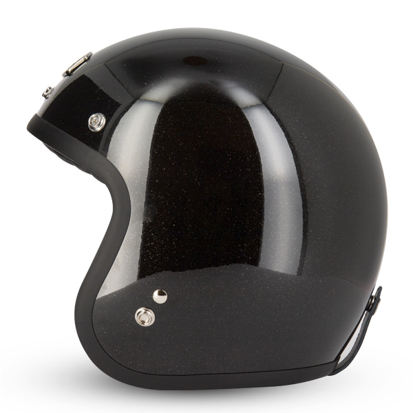 CAPACETE GASOLINE S250 PRETO BRILHO 1