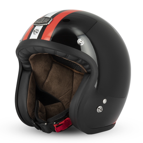 CAPACETE GASOLINE S250 PRETO/VERMELHO 0