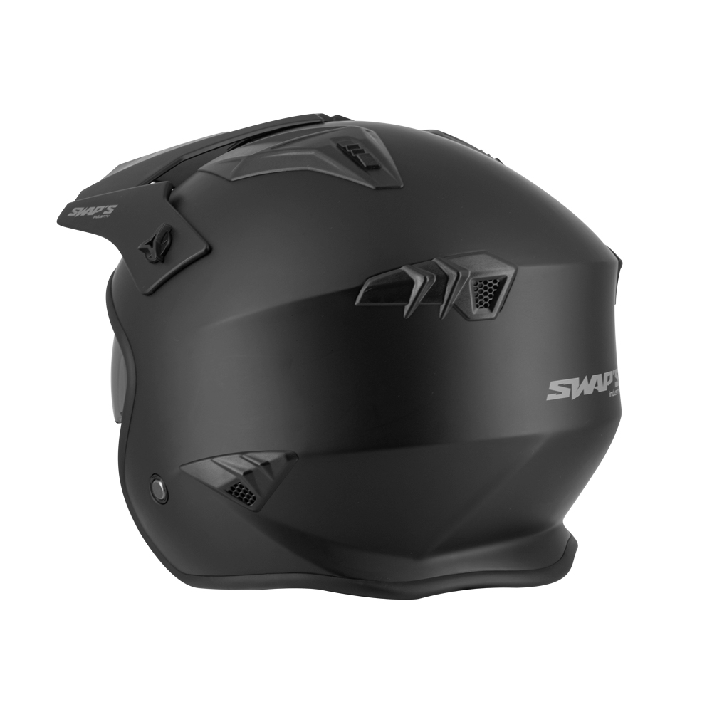 CAPACETE SWAPS S769 TROOPER PRETO MATT 1