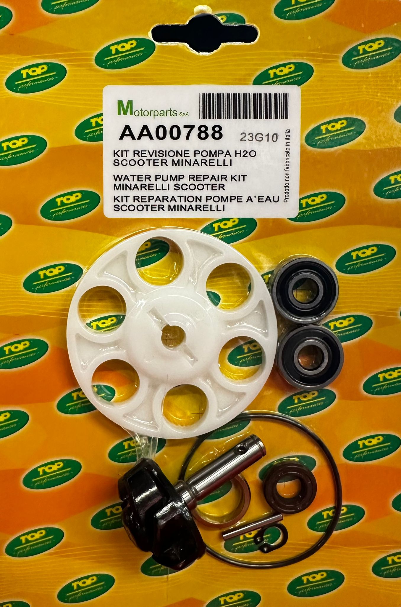 KIT REPARAÇÃO BOMBA AGUA TOP AEROX 0