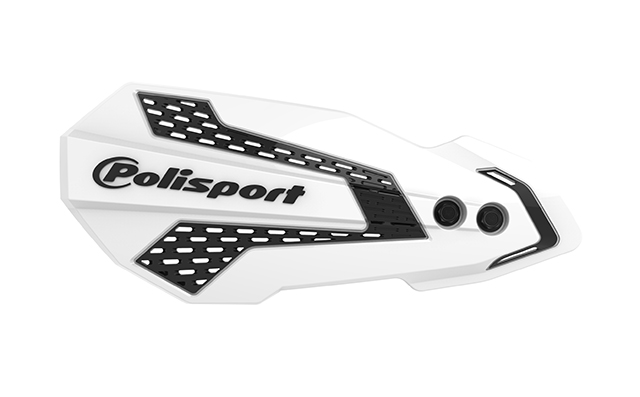 PROTECAO DE MAO POLISPORT MX FLOW BRANCO/PRETO 0