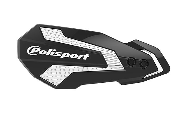 PROTECAO DE MAO POLISPORT MX FLOW PRETO/BRANCO 0