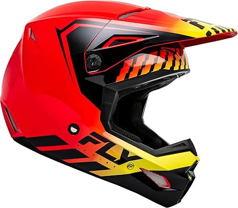 CAPACETE FLY KINETIC VERMELHO 3