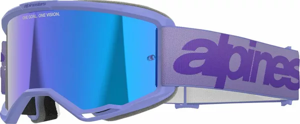 OCULO ALPINESTARS VISION 5 WORDMARK ROXO ESPELHADO 0