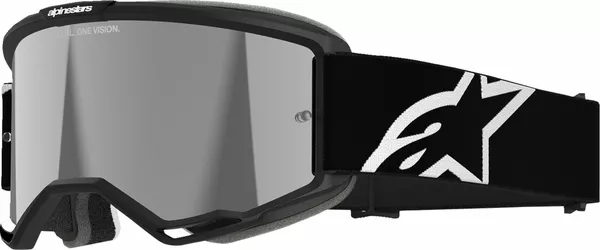 OCULO ALPINESTARS VISION 5 CORP PRETO ESPELHADO 0