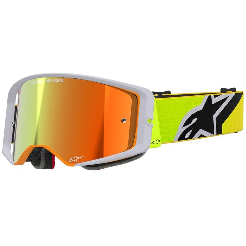 OCULO ALPINESTARS SUPERTECH BRANCO ESPELHADO 0