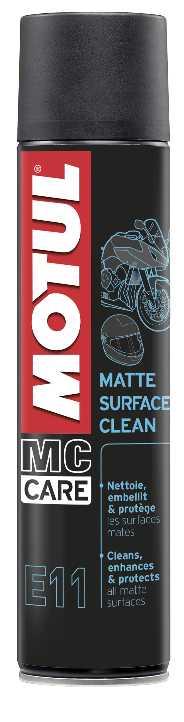 SPRAY MOTUL LIMPEZA A SECO SUPREFICE MATE E11 400ML 0