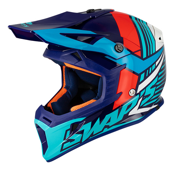 CAPACETE SWAPS S818 AZUL CLARO XL 0