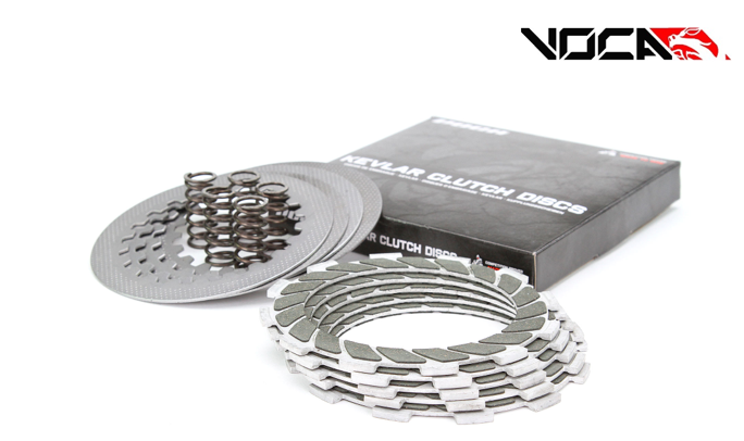 KIT DISCOS EMBRAIAGEM VOCA CARBONO/KEVLAR DERBI 0