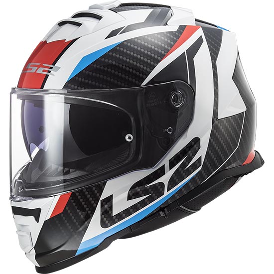CAPACETE LS2 FF800 STROMII AZUL/VERM