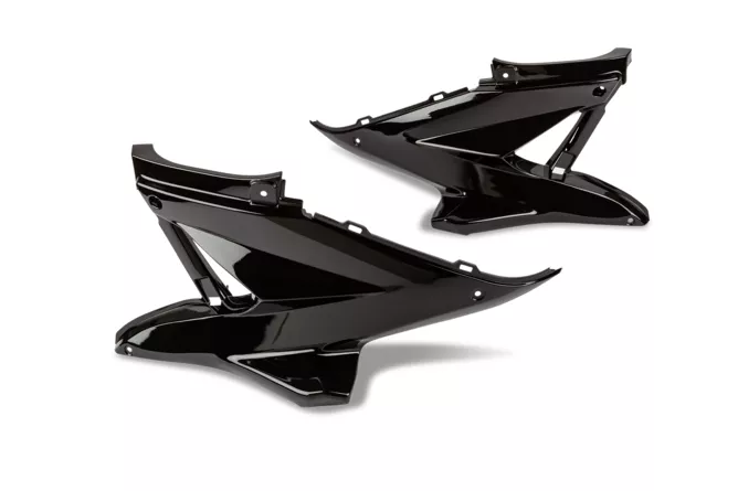 PLASTICOS DO MOTOR LATERIAS PRETO AEROX 0