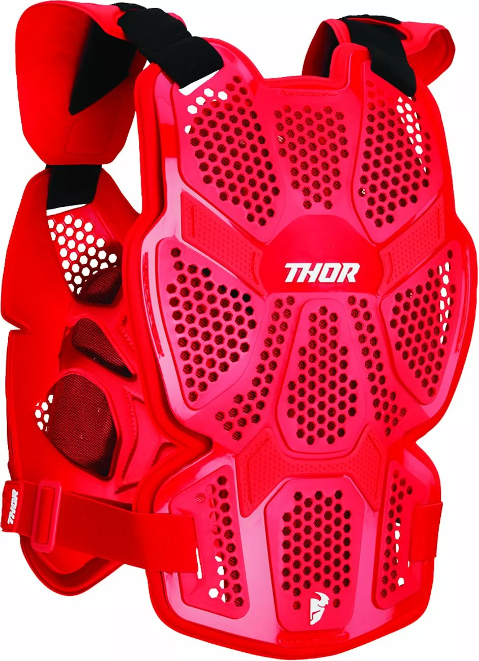 COLETE PROTECAO THOR SENTINEL VERMELHO 1