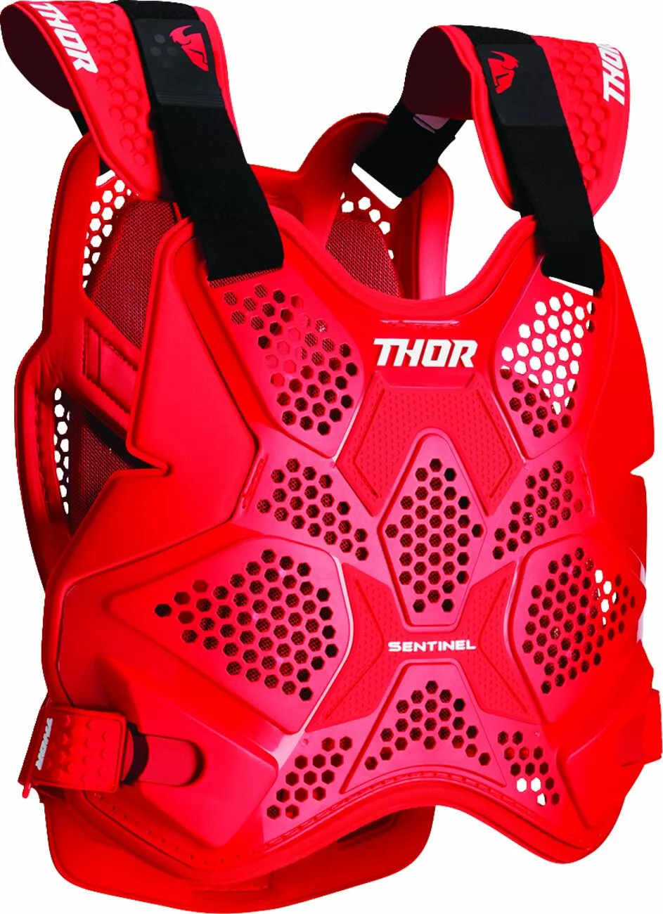 COLETE PROTECAO THOR SENTINEL VERMELHO 0