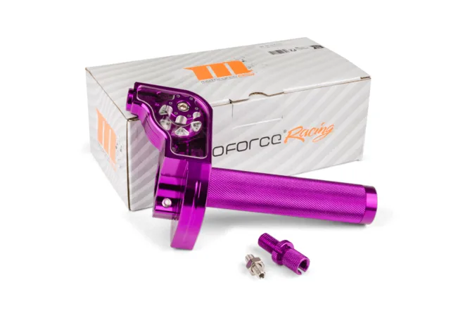 ACELERADOR MOTOFORCE CNC ALUMINIO ROXO 0