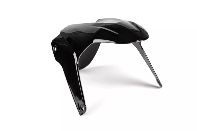 GUARDA LAMA FRENTE AEROX »2013 PRETO 1