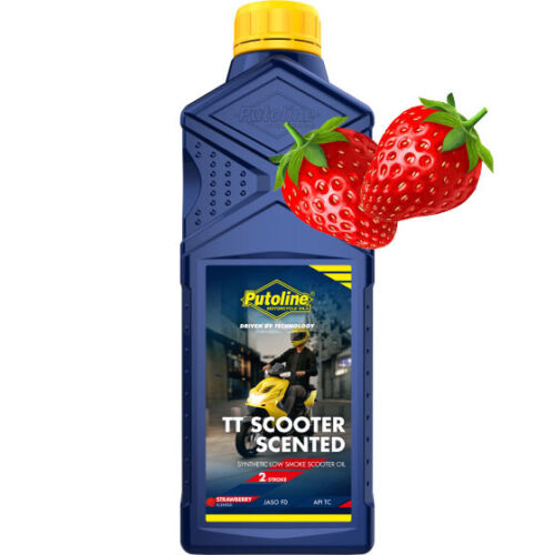 OLEO PUTOLINE TT SCOOTER MISTURA 2T MORANGO 1L 0