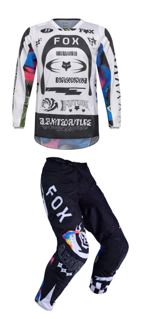 EQUIPAMENTO FOX 180 IMAGE COSMO CALÇA 32 + CAMISA M 0