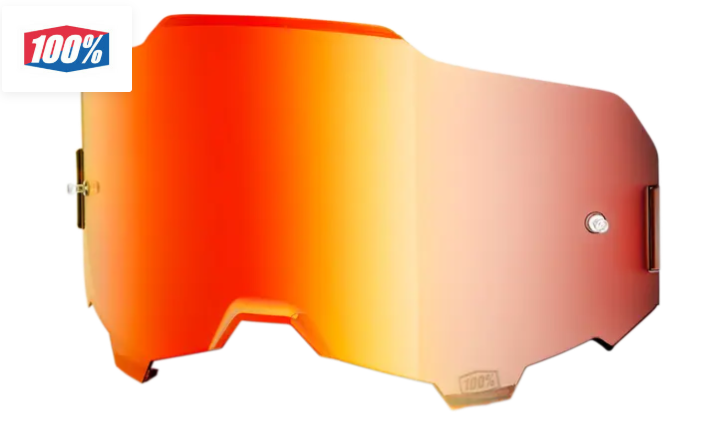 LENTE 100% ARMEGA ESPELHADA VERMELHO 0