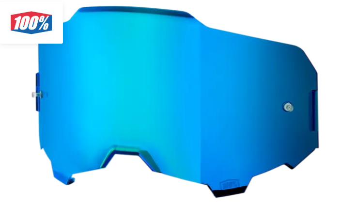 LENTE 100% ARMEGA ESPELHADA AZUL 0