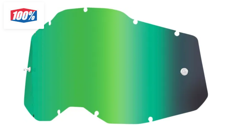 LENTE 100% RC2/AC2/AT2 ESPELHADO VERMELHO/AZUL 0