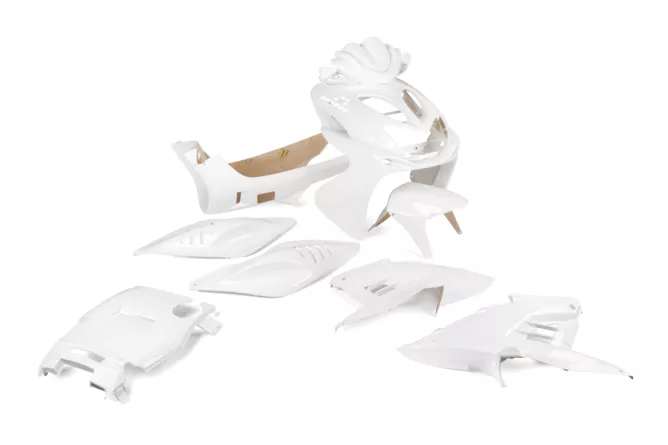 KIT PLASTICOS 11PCS BRANCO AEROX 0