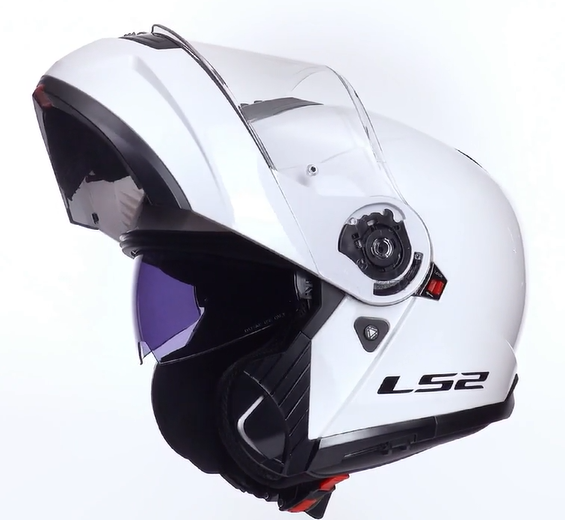 CAPACETE LS2 FF908 STROBE II BRANCO 0
