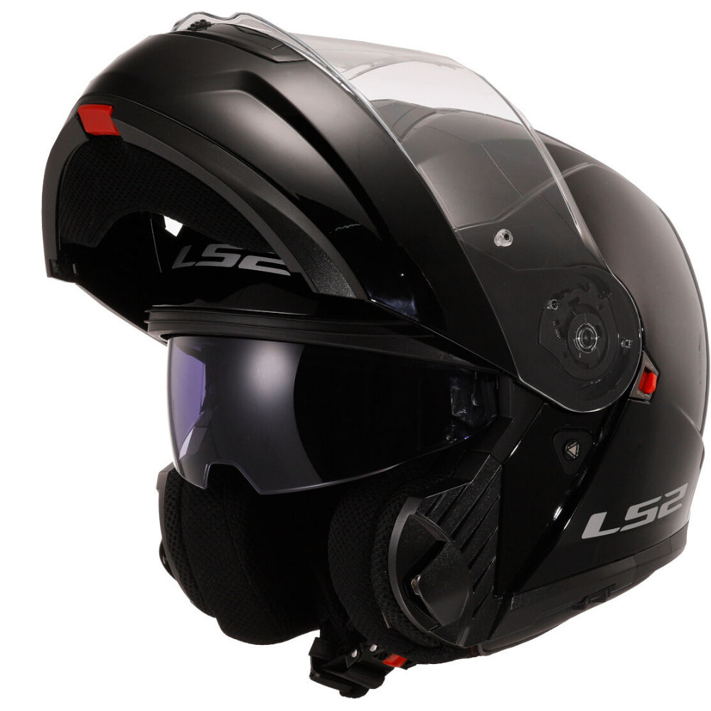 CAPACETE LS2 FF908 STROBE II PRETO BRILHO 0