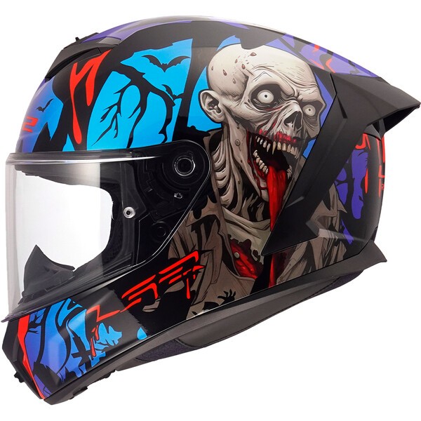 CAPACETE LS2 FF820 RAPID III ZOMBIE II 0