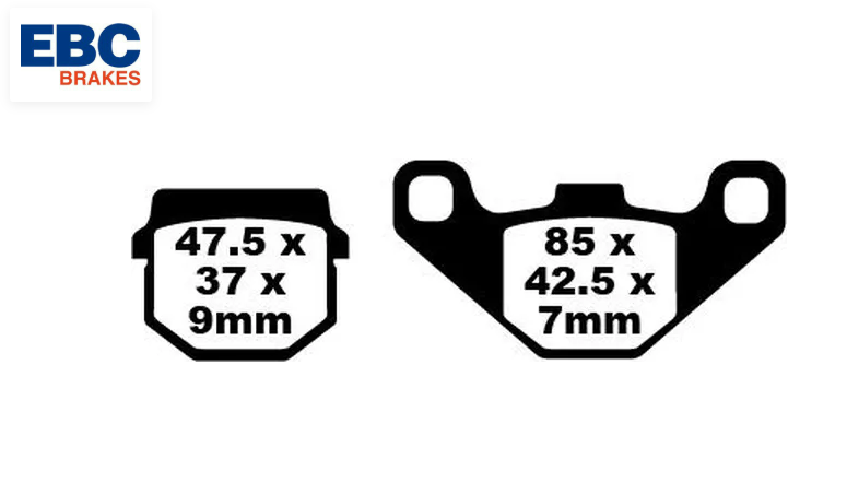 PASTILHA DE TRAVAO FRENTE / TRAS DERBI 0