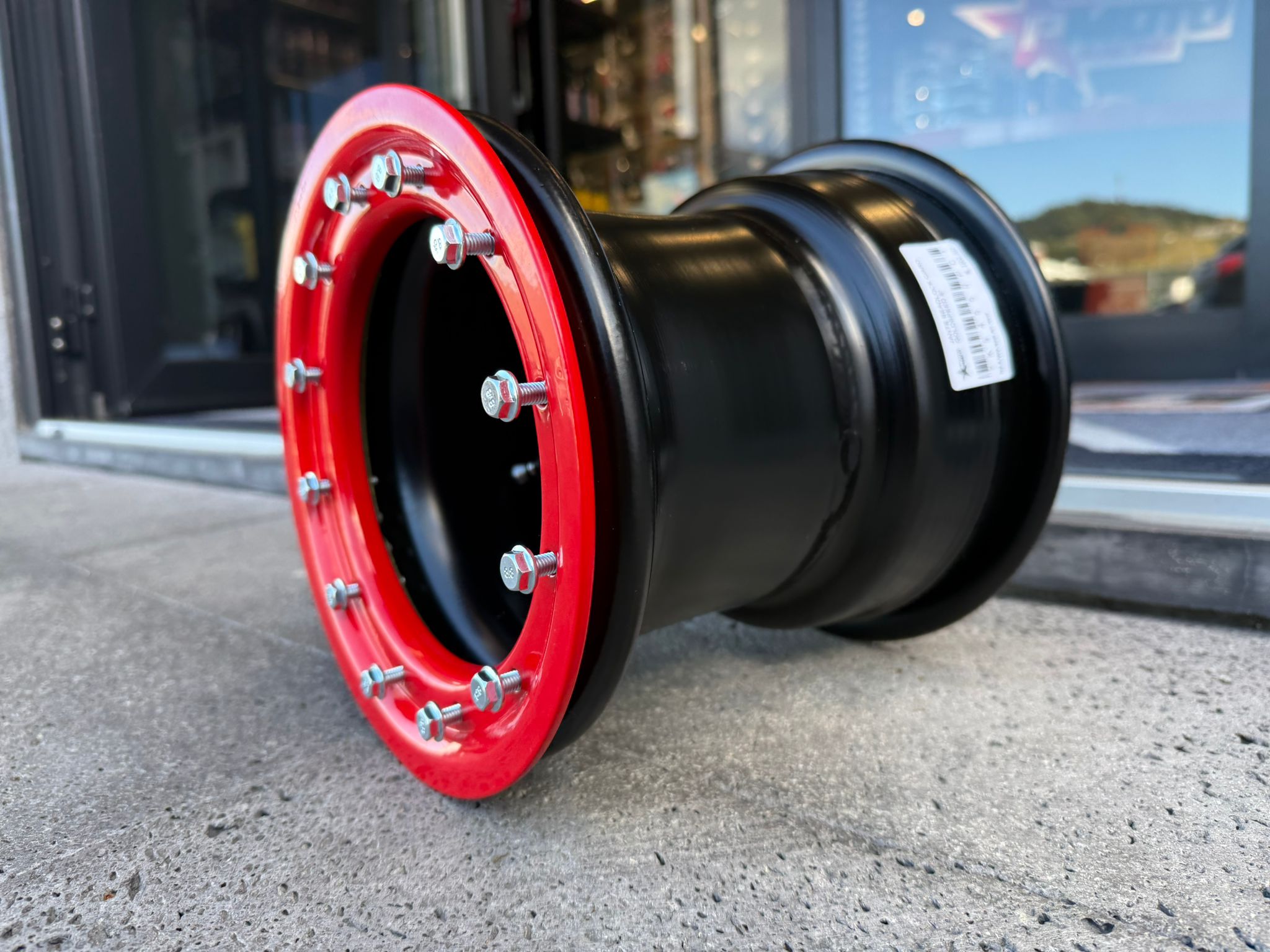 JANTE C/BEADLOCK VERMELHO 8"  0