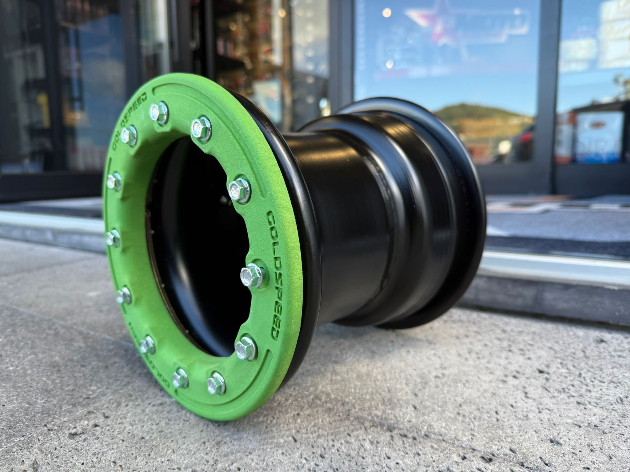 JANTE C/BEADLOCK VERMELHO 8"  0