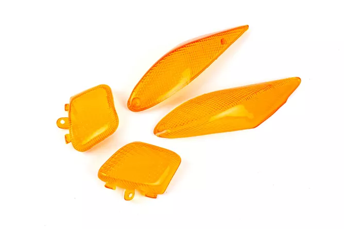 KIT VIDROS PISCAS LARANJA YAMAHA BWS NG 0
