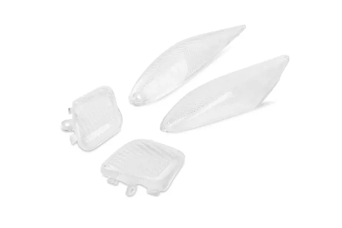 KIT VIDROS PISCAS TRANSPARENTE YAMAHA BWS NG 0